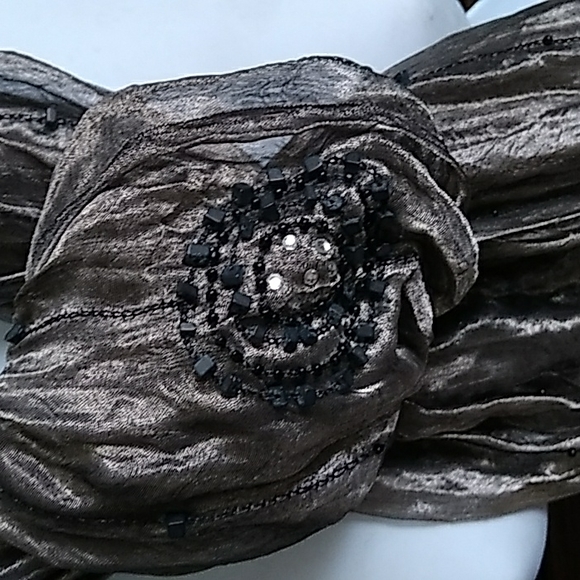 Coveri Collection metallic scarf - Picture 8 of 16